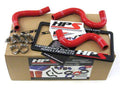 HPS Red Reinforced Silicone Heater Hose Kit Toyota 83-87 Corolla AE86 4A-GEU Left Hand Drive