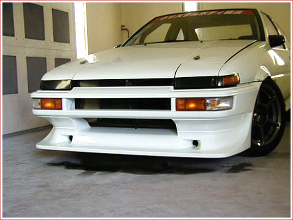 CBY (Crystal Body Yokohama) N2 Front Bumper (FRP) for 1983-1987 Toyota Corolla Trueno (AE86) - Garage Defend
