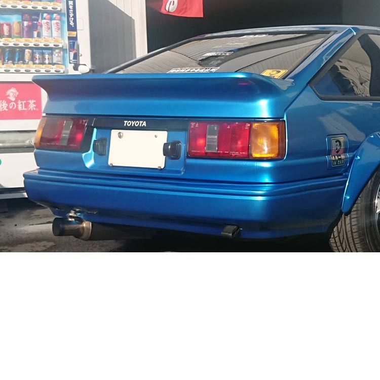 CBY (Crystal Body Yokohama) Rear Gate with Wing (FRP) for 1983-1987 Toyota Corolla Trueno or Levin (AE86) - Garage Defend