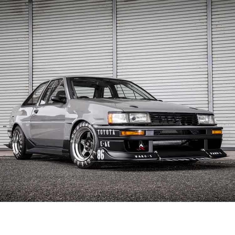 Car Produce A.K.R. 3P Aero Set (FRP) for Levin (AE86)
