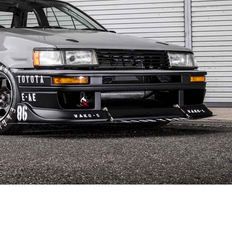 Car Produce A.K.R. Front Bumper (FRP) for Levin (AE86)