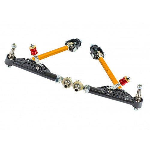 GTX2 Front Lower Control Arms and TC Rods (AE86 - Corolla/Levin/Trueno)