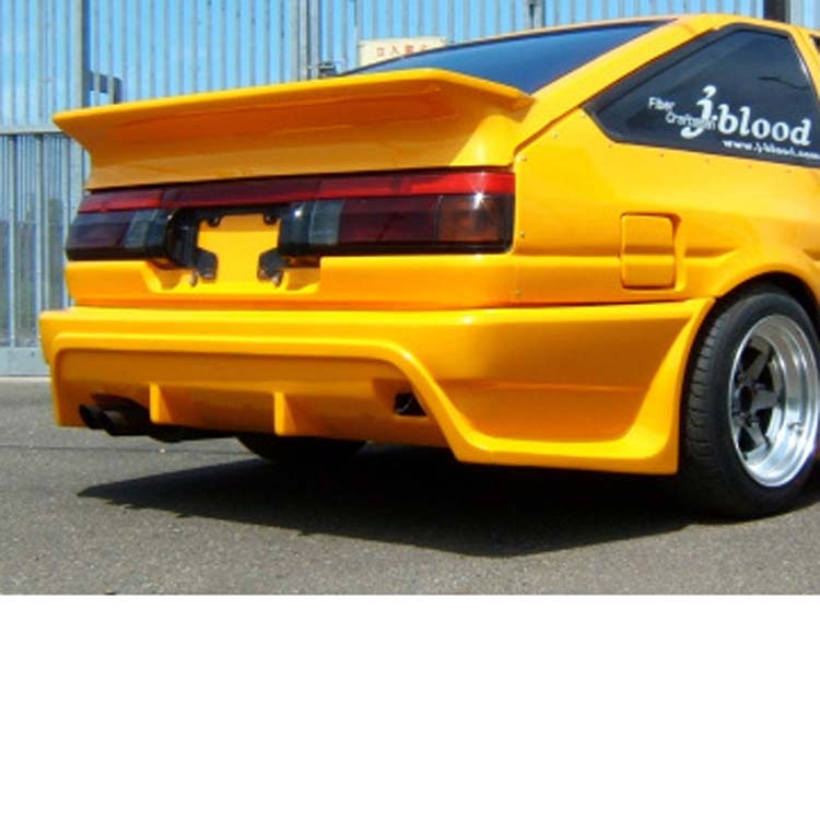 J. Blood R-Spec Rear Bumper for 1986-1987 Toyota Corolla Trueno (AE86) (3) - Garage Defend