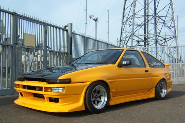 J. Blood R-Spec Side Skirts for 1986-1987 Toyota Corolla Trueno (AE86) (3) - Garage Defend