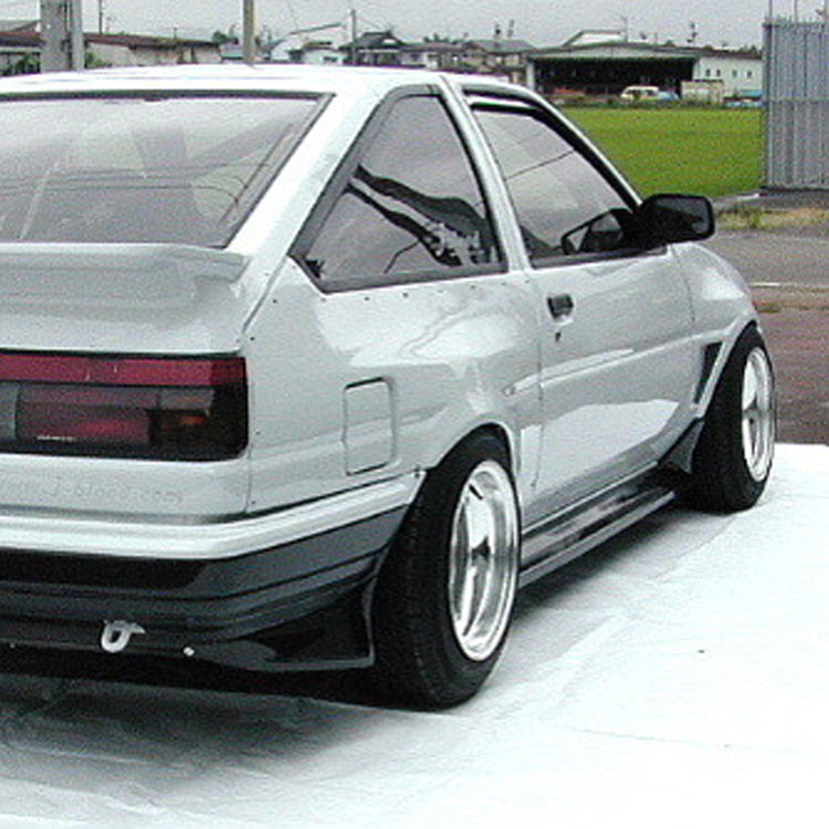 J. Blood Rear Wide Fenders for 1986-1987 Toyota Corolla Trueno (AE86) - Garage Defend