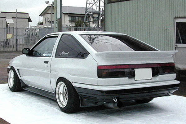 J. Blood Rear Wide Fenders for 1986-1987 Toyota Corolla Trueno (AE86) (2) - Garage Defend