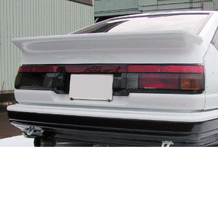 J. Blood Type-2 Rear Gate Spoiler (FRP) for 1983-1987 Toyota Corolla Trueno (AE86) - Garage Defend