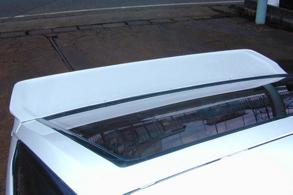 J. Blood Type-2 Rear Gate Spoiler (FRP) for 1983-1987 Toyota Corolla Trueno (AE86) (2) - Garage Defend