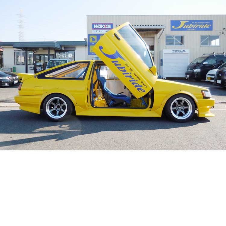 Jubiride Overfenders (FRP) for 1983-1987 Toyota Corolla Levin and Trueno (AE86) - Garage Defend