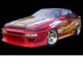 Run Free Alpha Style Type-II 3-Piece Aero Set (FRP) for 1983-1987 Toyota Corolla Trueno (AE86) - Garage Defend