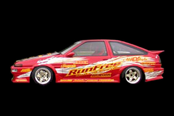 Run Free Alpha Style Type-I 3-Piece Aero Set (FRP) for 1983-1987 Toyota Corolla Trueno (AE86) - Garage Defend