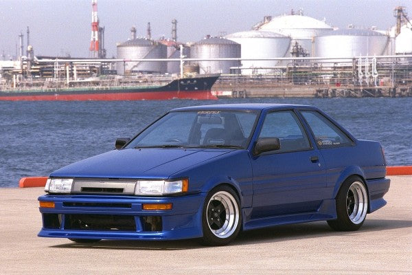 Vertex Front Bumper for 1983-1987 Toyota AE86 Levin (2) - Garage Defend