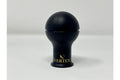 Vertex Monochrome Shift Knob - Black with Gold Logo