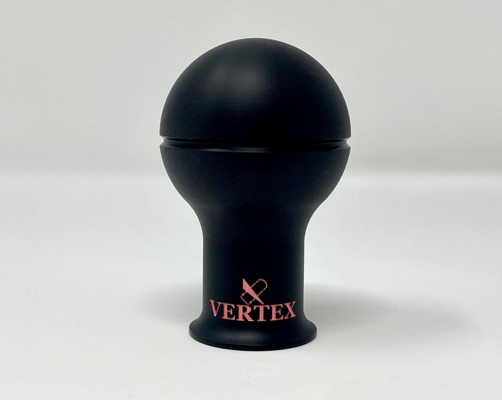 Vertex Monochrome Shift Knob - Black with Pink Logo - Limited Edition