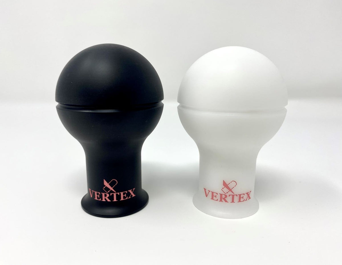 Vertex Monochrome Shift Knob - Black with Pink Logo - Limited Edition (2)