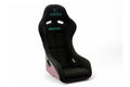 Vertex X Bride Zeta IV (Classic) Seat - Black with Vertea Blue Logo - FRP Silver Back
