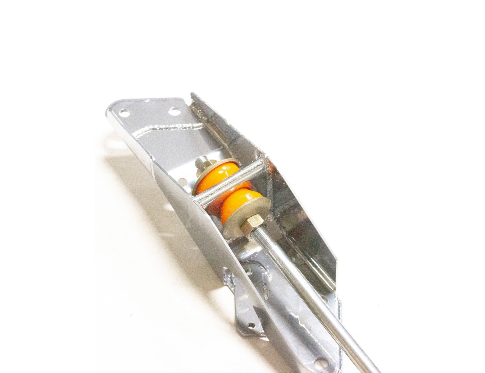 AE86 Front Tension Rod Mounts - Bushing - Chrome