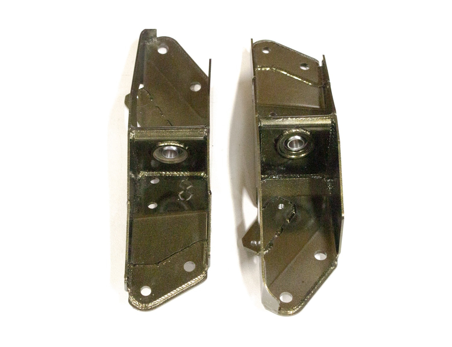 AE86 Front Tension Rod Mounts - Spherical - Emerald